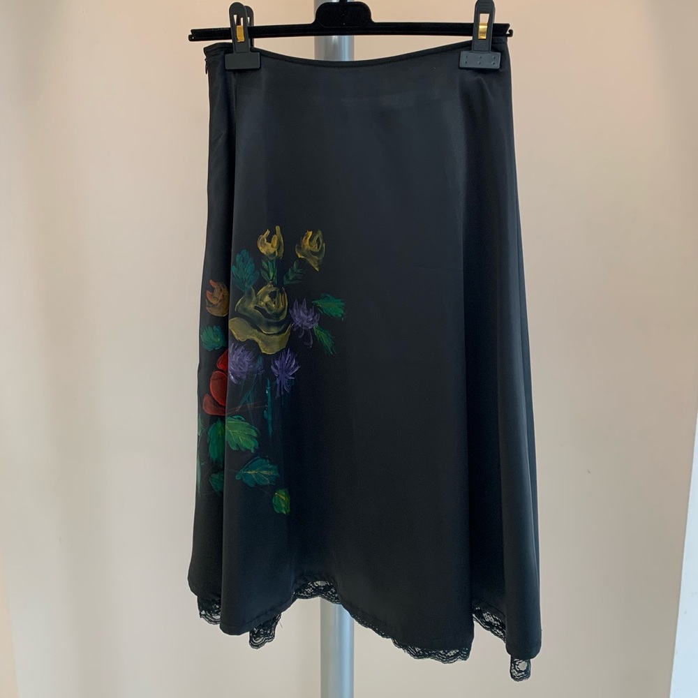 Vintage silk skirt